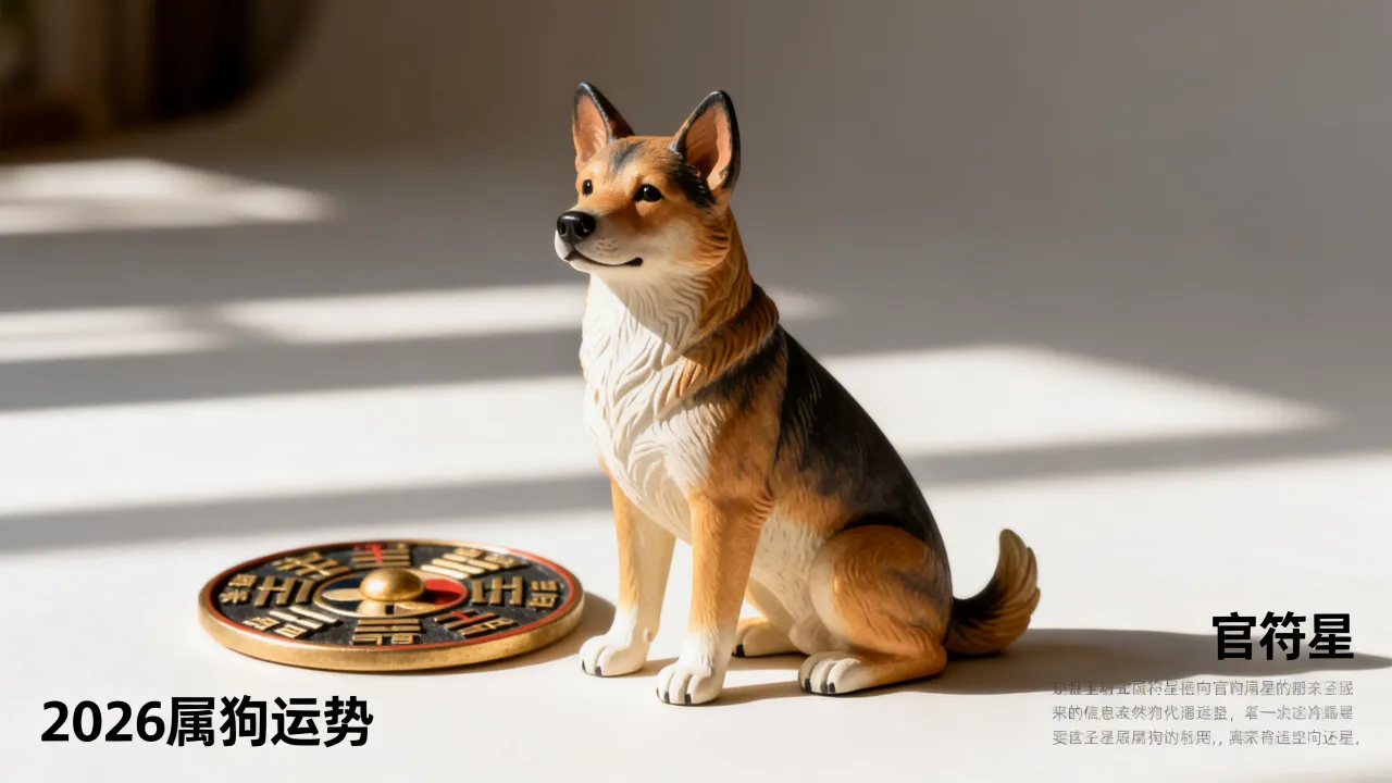 2026属狗运势如何？帝师讲解官符星对属狗人的影响