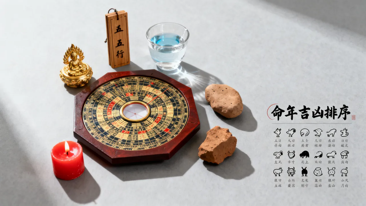 命年怎么排序吉凶图？，命年吉凶图排序有什么讲究