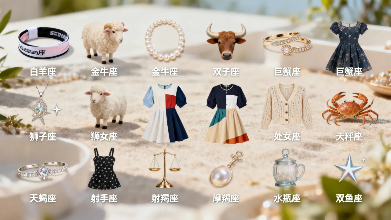十二星座公主专属是什么，十二星座公主专属怎么穿搭