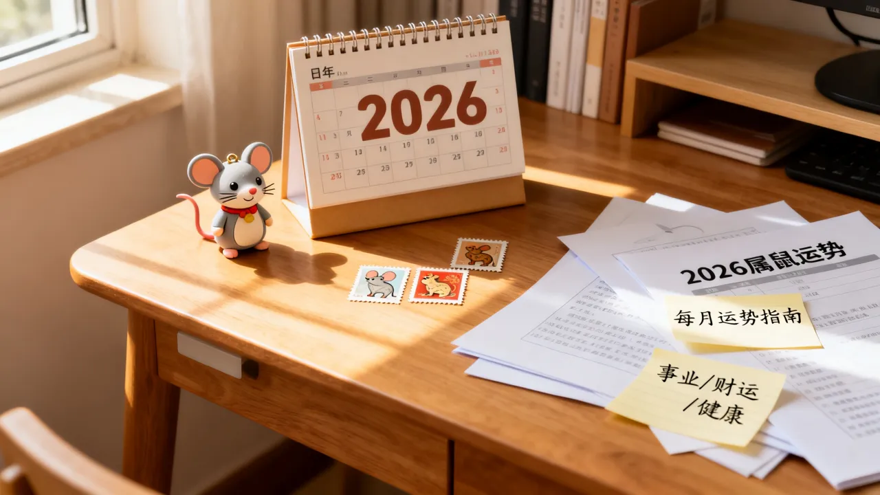 属鼠人2026年运势怎么样？2026属鼠人每月运势如何？