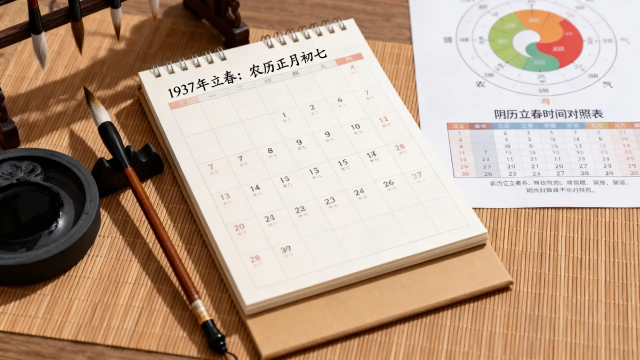 1937年立春是哪天农历几月几日,阴历立春时间对照表 1937年立春是哪天农历几月几日,阴历立春时间对照表