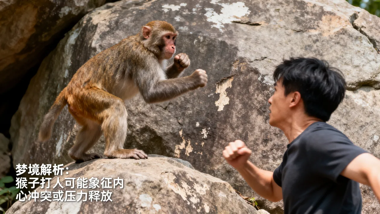 梦到猴子打人意味着什么，梦见猴子打人是什么预兆？