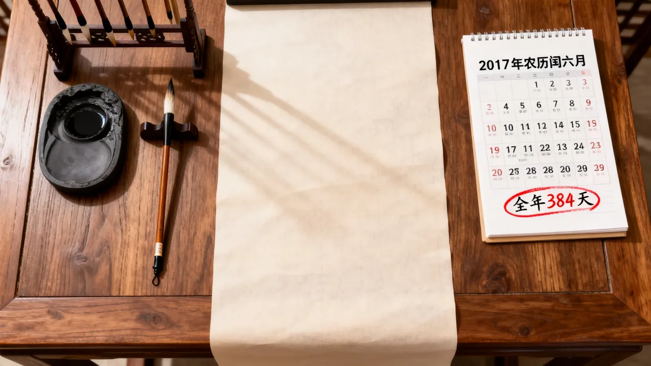 2017闰年阴历多少天?2017年农历闰六月全年有多少天? 2017闰年阴历多少天?2017年农历闰六月全年有多少天?
