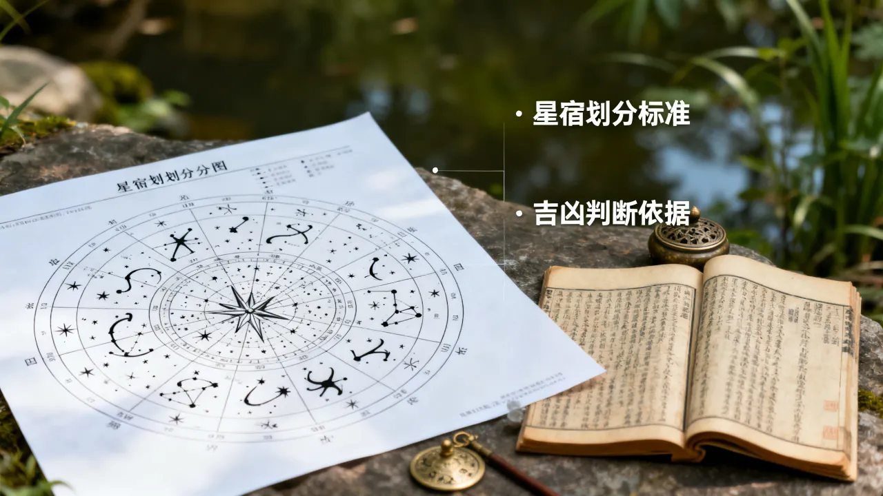 星宿吉凶怎么划分图解？星宿吉凶划分图解查询方法有哪些