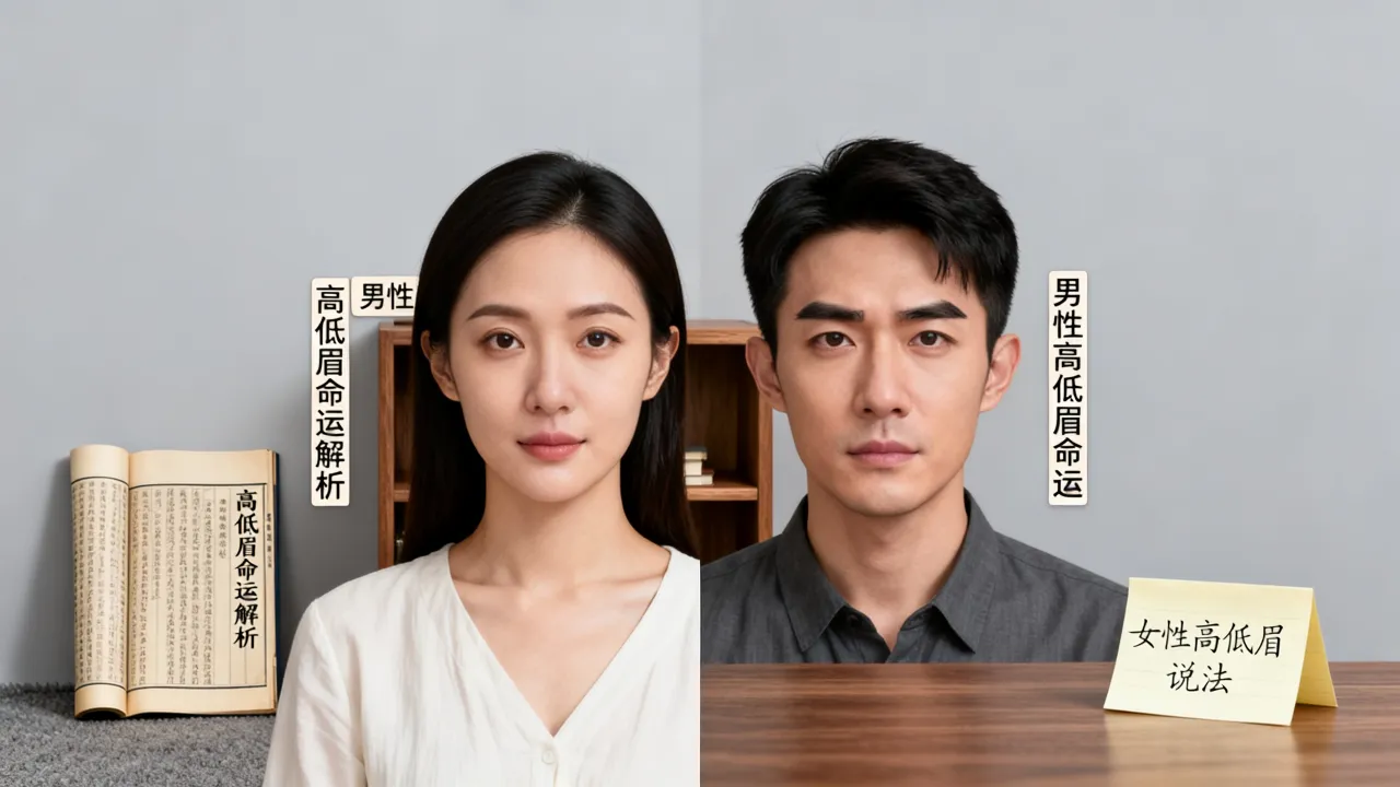高低眉什么命运,高低眉的人命运好不好女人男人有何说法 高低眉什么命运,高低眉的人命运好不好女人男人有何说法