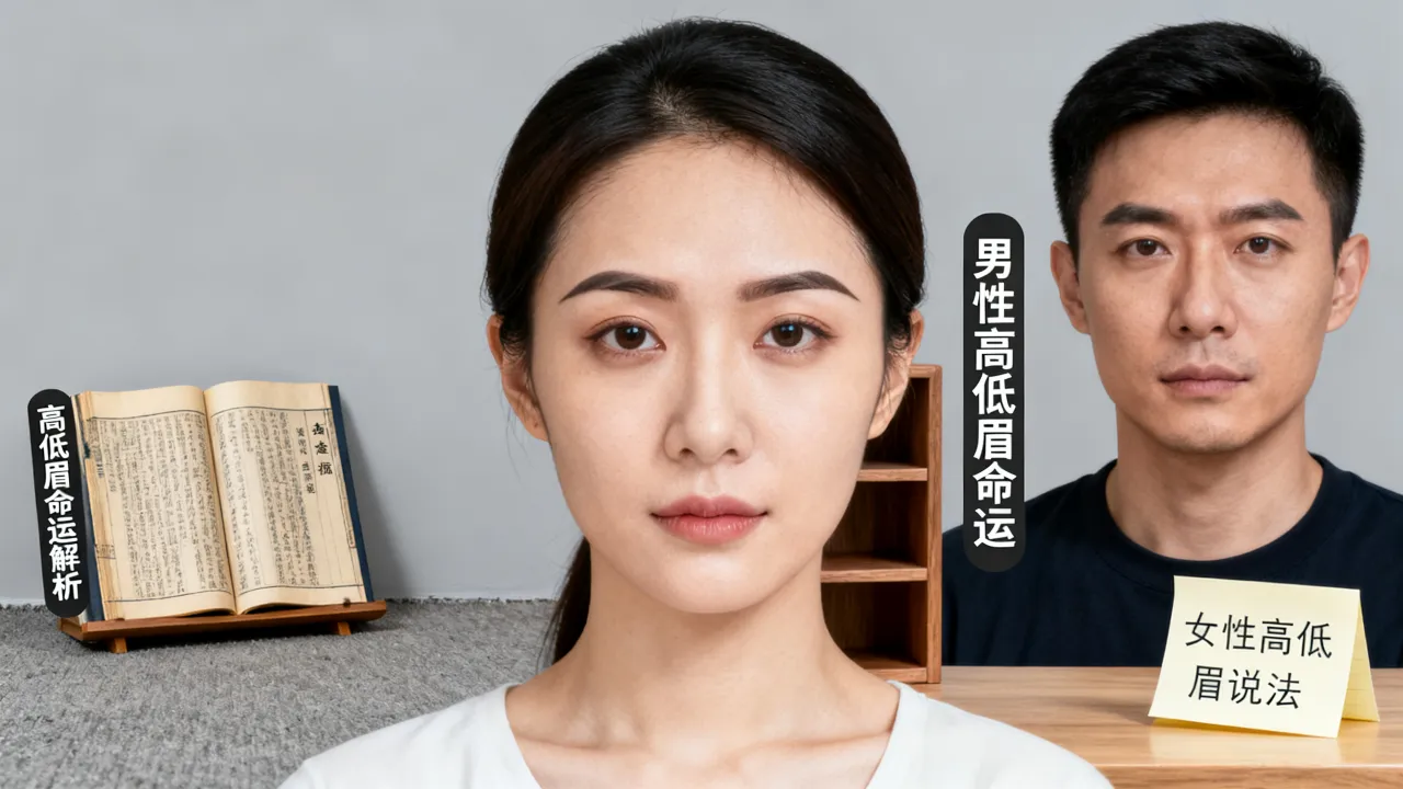 高低眉什么命运,高低眉的人命运好不好女人男人有何说法 高低眉什么命运,高低眉的人命运好不好女人男人有何说法