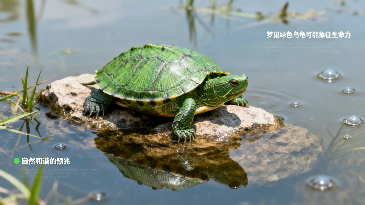 梦见绿色的乌龟好不好,梦见绿色乌龟是什么预兆? 梦见绿色的乌龟好不好,梦见绿色乌龟是什么预兆?