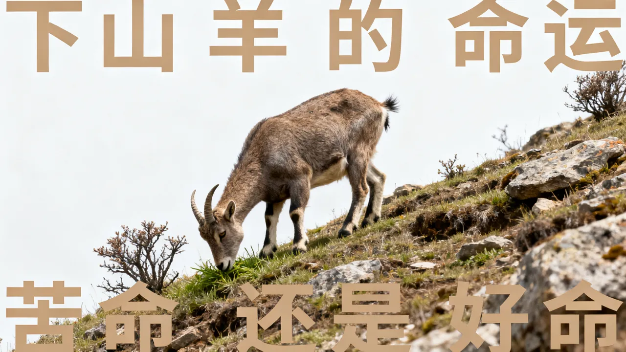 下山羊命运怎么样？下山羊的一生是苦命还是好命？