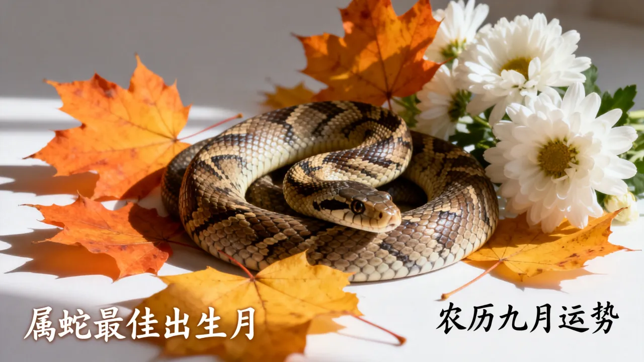 阴历九月的蛇好嘛，属蛇几月出生最好命农历九月运势如何？
