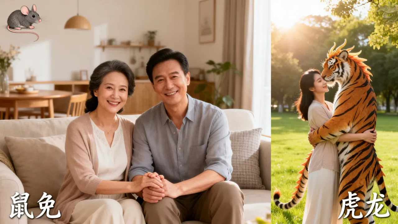 属鼠和属兔的婚姻怎么样？属虎和属龙配不配