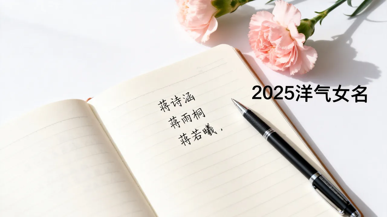 蒋氏女宝宝怎么起名，2025年洋气好听的名字大全