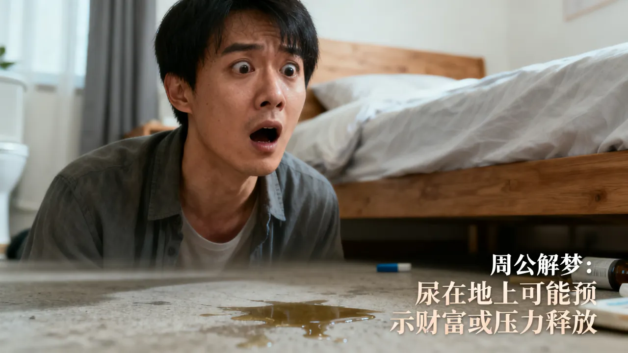 梦到了尿在地上意味着什么，梦见尿在地上是什么预兆周公解梦？