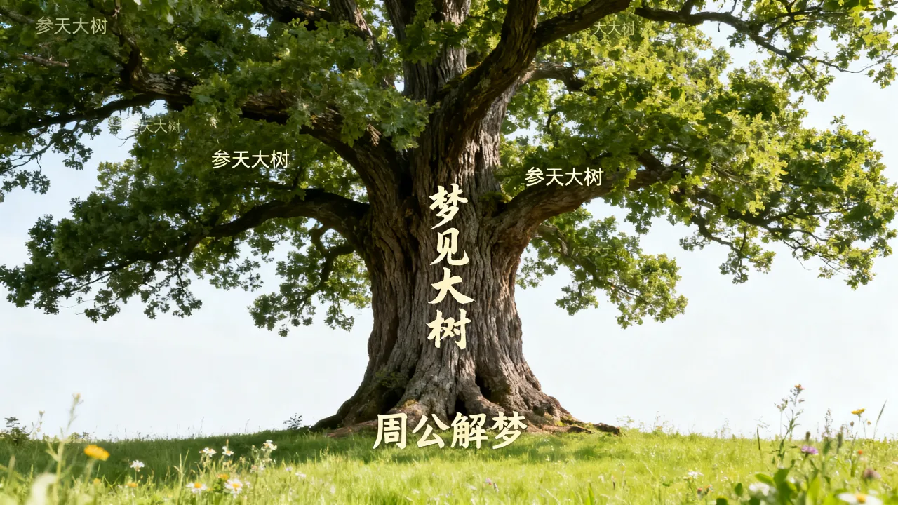 梦见大树是什么意思？梦到参天大树预示吉凶，周公解梦大全