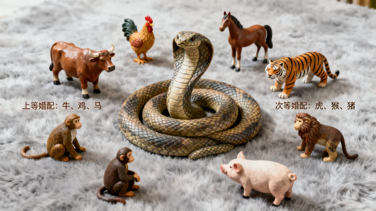 属蛇人上等婚配是什么?属蛇之人婚配属相有哪些? 属蛇人上等婚配是什么?属蛇之人婚配属相有哪些?