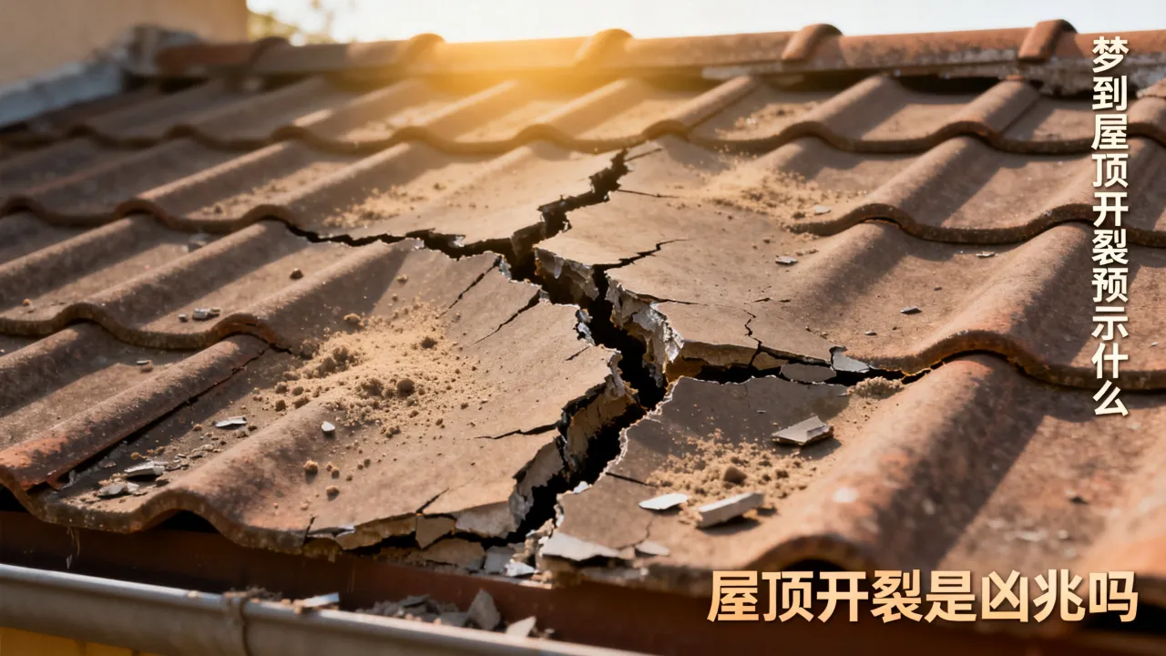 梦到屋顶开裂预示什么,屋顶开裂是凶兆吗 梦到屋顶开裂预示什么,屋顶开裂是凶兆吗