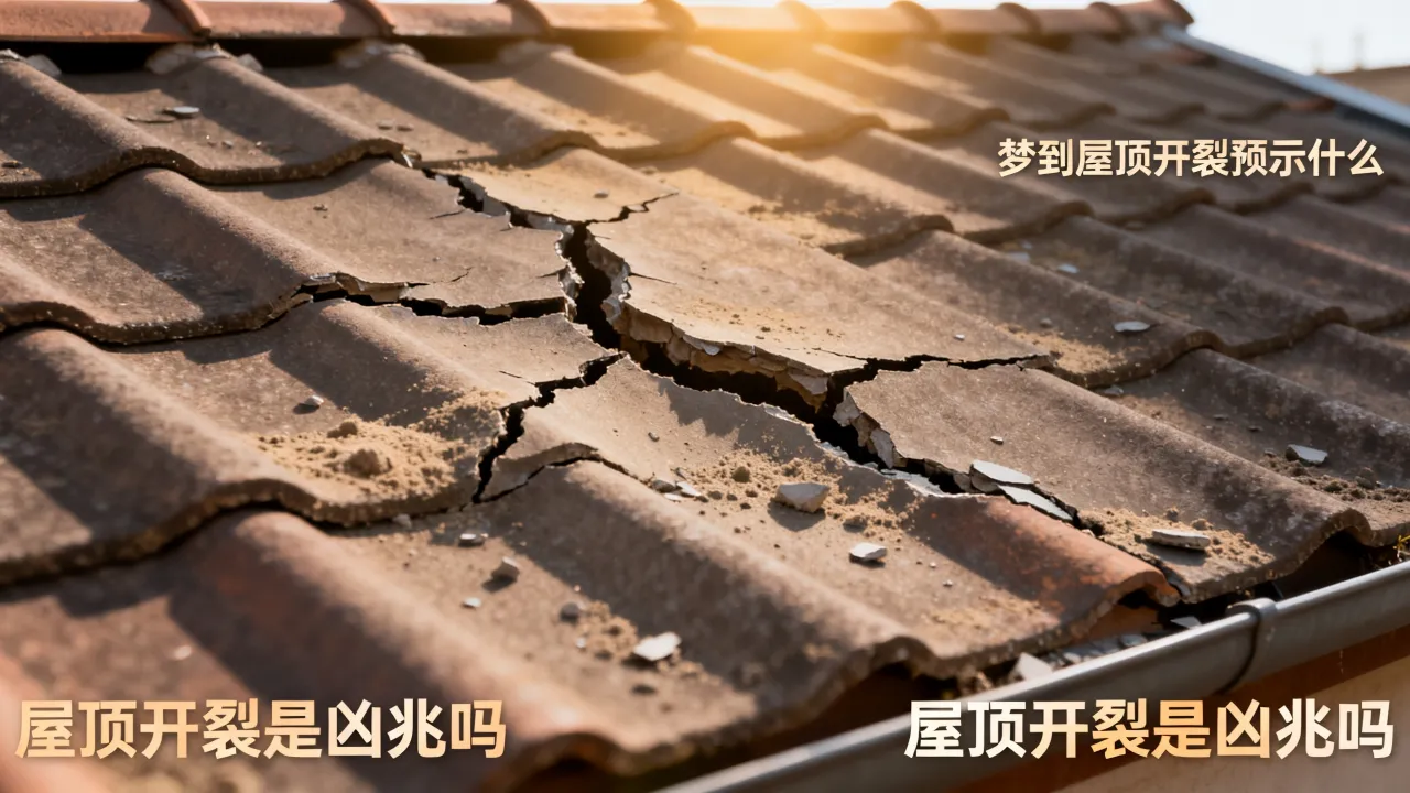 梦到屋顶开裂预示什么,屋顶开裂是凶兆吗 梦到屋顶开裂预示什么,屋顶开裂是凶兆吗