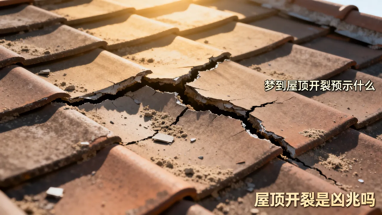 梦到屋顶开裂预示什么,屋顶开裂是凶兆吗 梦到屋顶开裂预示什么,屋顶开裂是凶兆吗