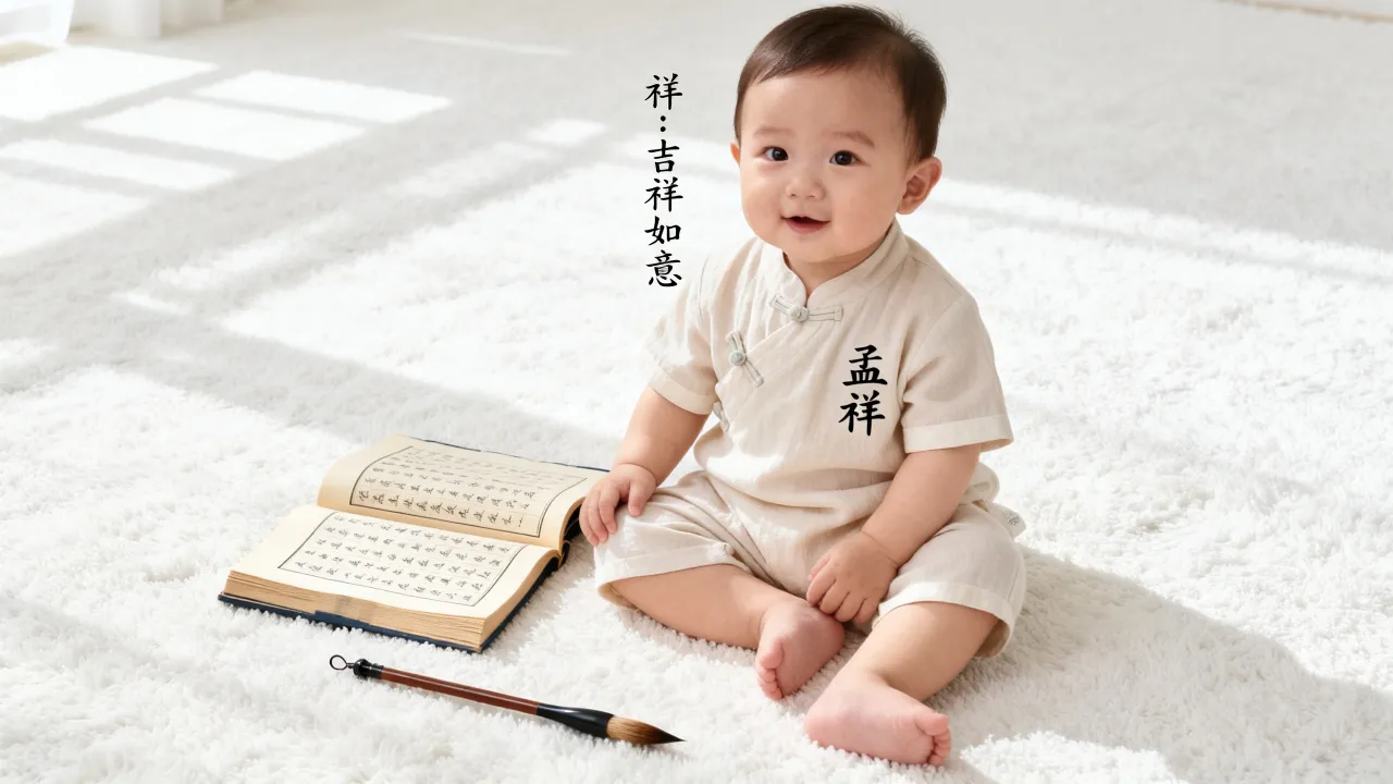 宝宝起名孟祥什么意思，孟祥名字寓意和含义是什么