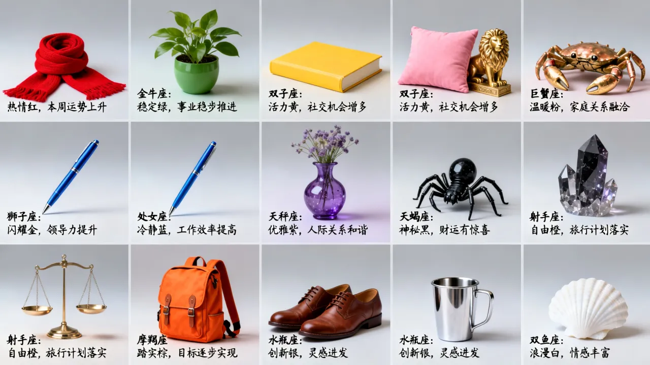 十二星座性格对应的颜色是什么,如何通过颜色准确了解星座运势? 十二星座性格对应的颜色是什么,如何通过颜色准确了解星座运势?