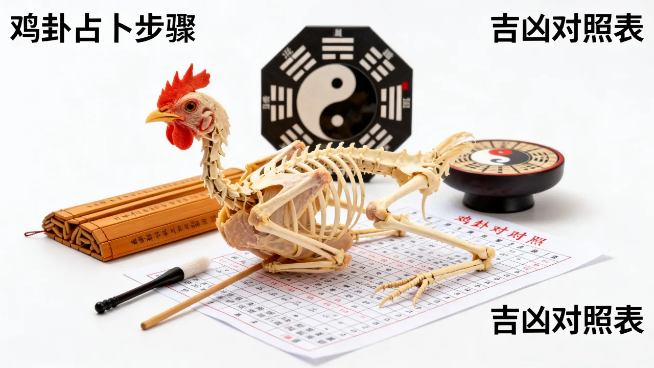 打牙祭鸡卦怎么看吉凶,鸡卦占卜对照表与吉凶详解 打牙祭鸡卦怎么看吉凶,鸡卦占卜对照表与吉凶详解