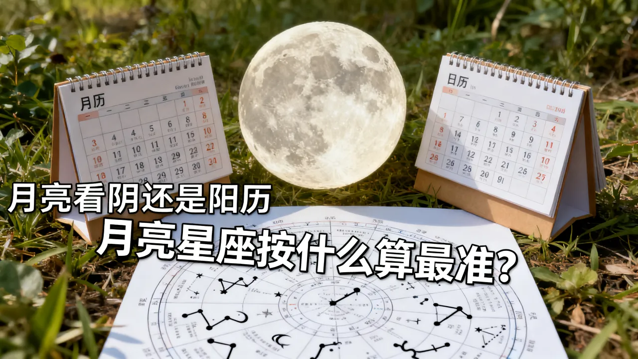 月亮看阴历还是阳历,月亮星座按什么算最准? 月亮看阴历还是阳历,月亮星座按什么算最准?