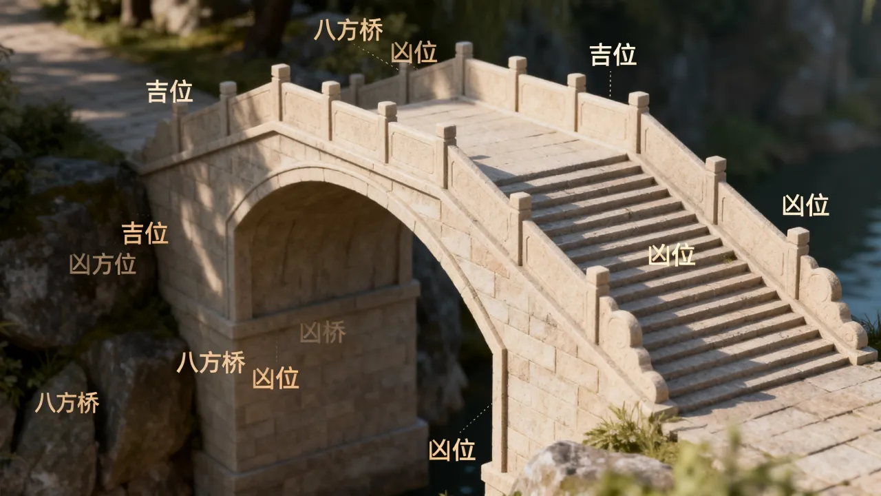八方桥怎么判吉凶,八方桥风水吉凶方位怎么看 八方桥怎么判吉凶,八方桥风水吉凶方位怎么看