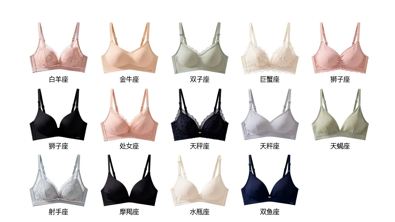 文胸十二星座怎么选？如何根据星座选择最合适的文胸？