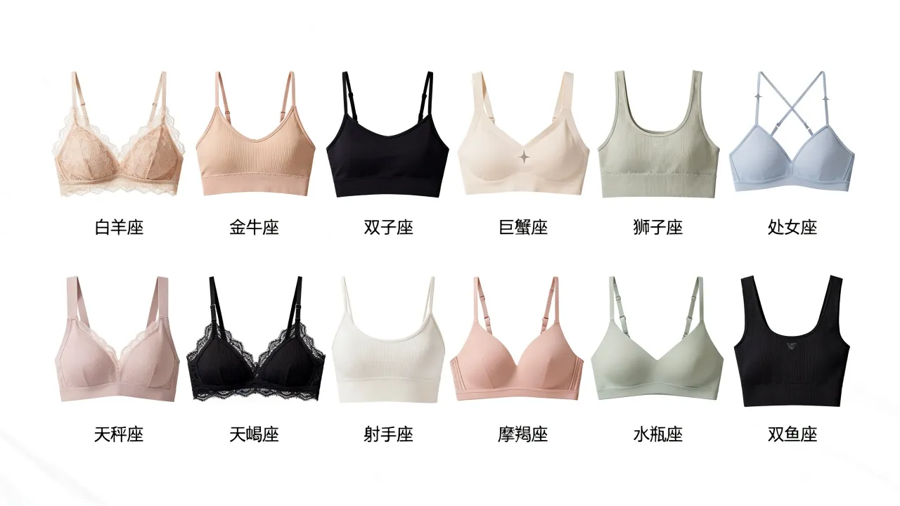 文胸十二星座怎么选？如何根据星座选择最合适的文胸？