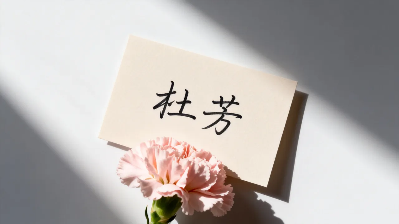 杜芳名字怎么样？给宝宝起名杜芳好不好听？