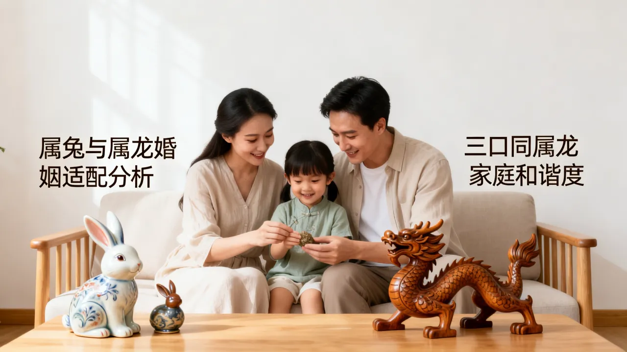 属兔和属大龙的婚姻配不配,一家三口都属大龙好吗 属兔和属大龙的婚姻配不配,一家三口都属大龙好吗