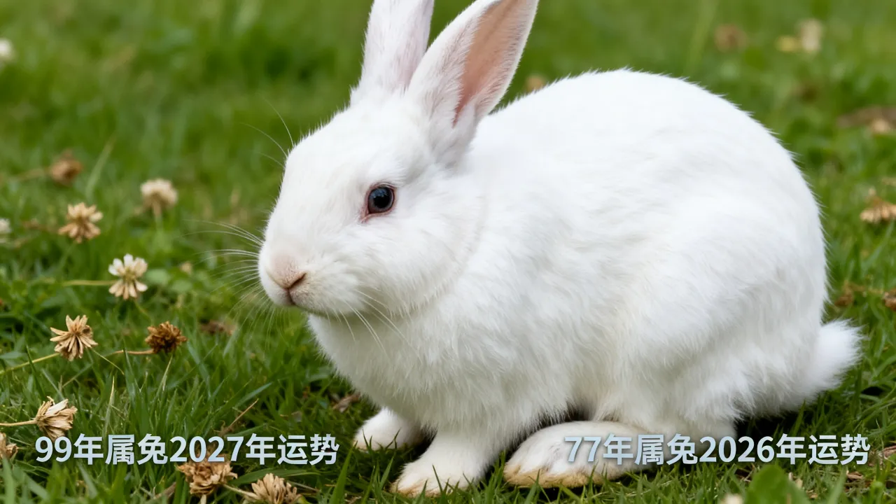 77年属兔2026年运势怎么样?99年属兔2027年全年运势详解 77年属兔2026年运势怎么样?99年属兔2027年全年运势详解
