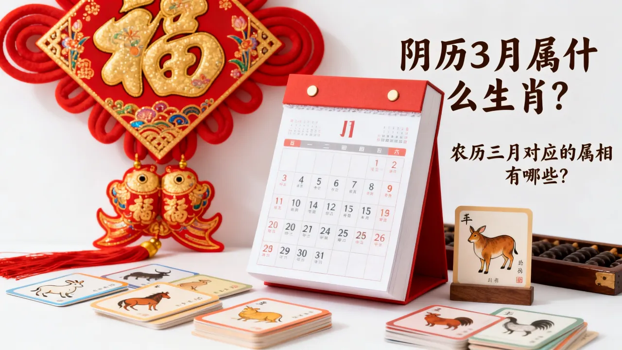 阴历3月属什么生肖？农历三月对应的属相有哪些？
