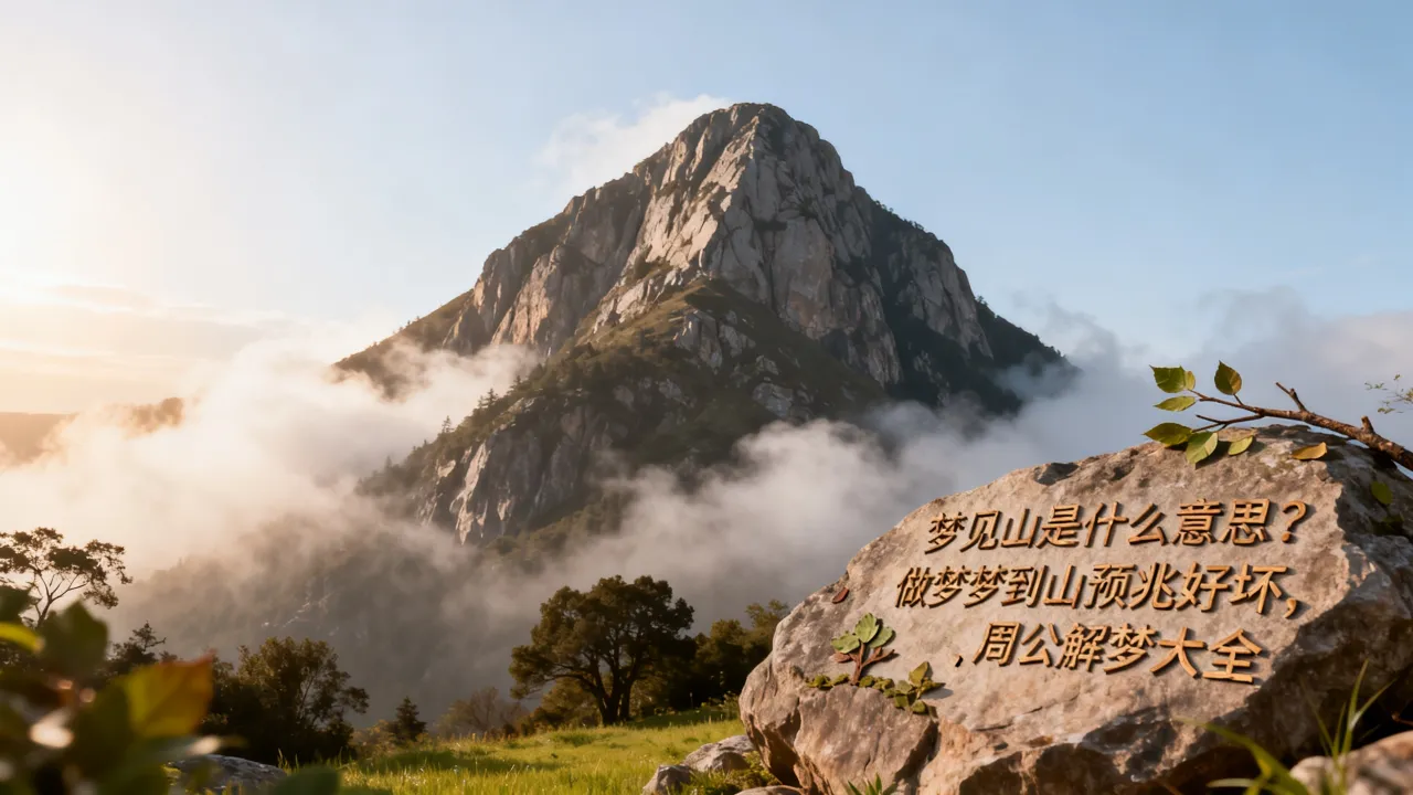 梦见山是什么意思?做梦梦到山预兆好坏,周公解梦大全 梦见山是什么意思?做梦梦到山预兆好坏,周公解梦大全