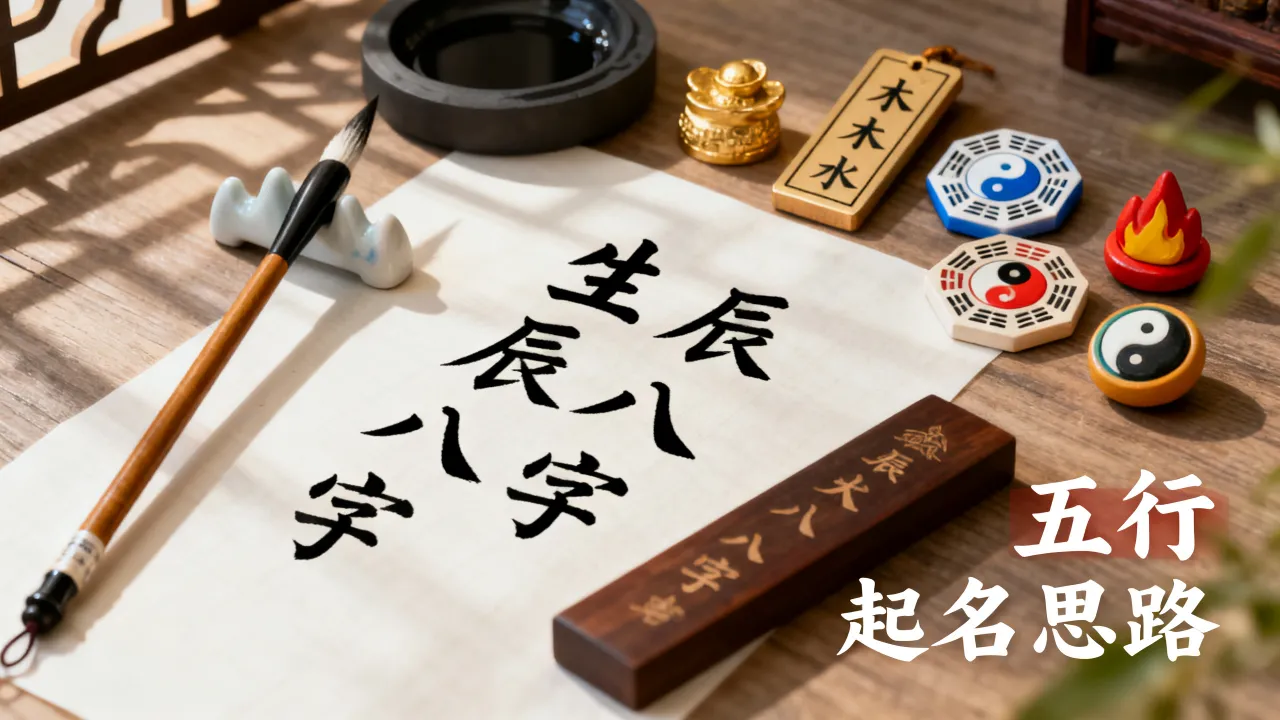 宝宝起名思路怎么起的，起名时如何结合生辰八字？