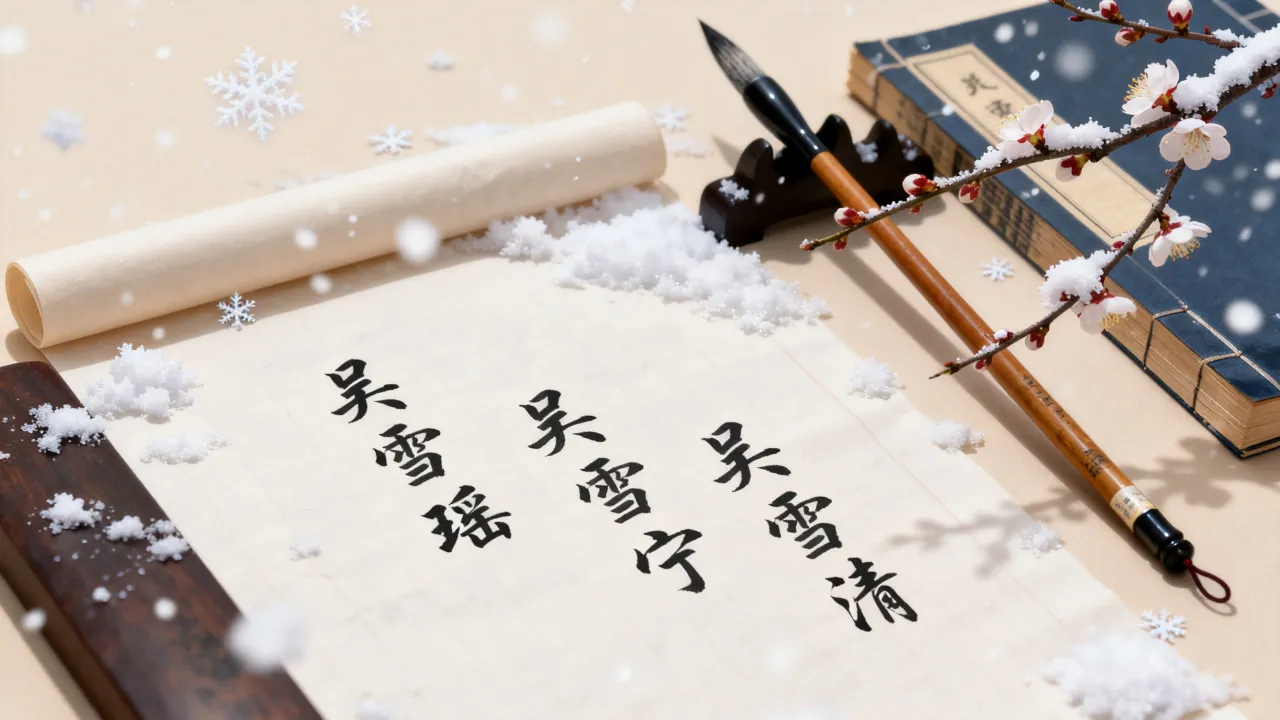 宝宝起名吴什么雪好听吗,吴姓女孩带雪字怎么取名 宝宝起名吴什么雪好听吗,吴姓女孩带雪字怎么取名