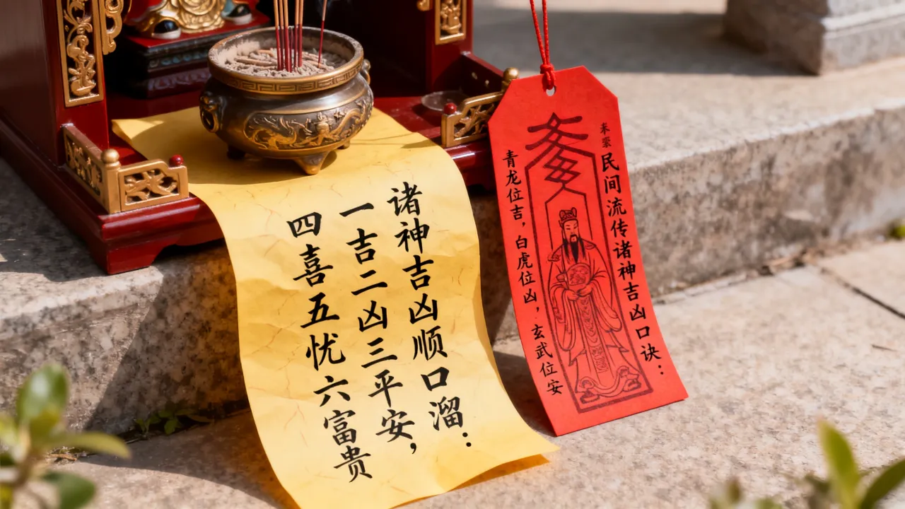 诸神吉凶顺口溜怎么说,民间流传的诸神吉凶口诀有哪些 诸神吉凶顺口溜怎么说,民间流传的诸神吉凶口诀有哪些