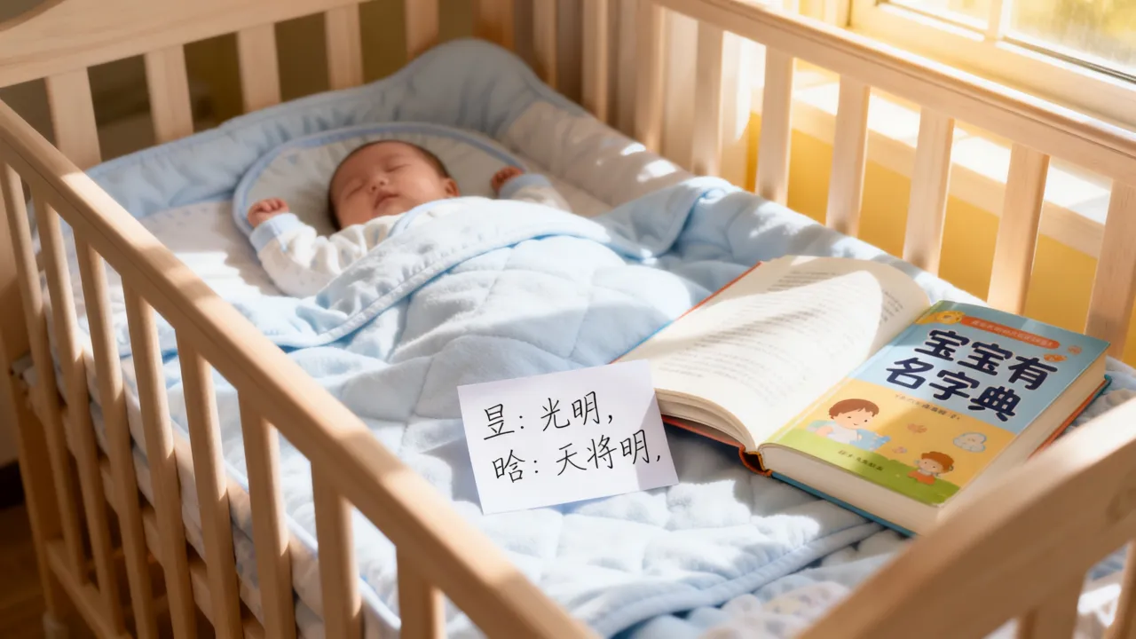 昱晗宝宝起名怎么样，昱晗名字寓意和含义是什么