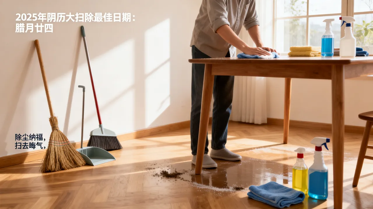 阴历大扫除有什么讲究,2025年阴历大扫除哪天最好? 阴历大扫除有什么讲究,2025年阴历大扫除哪天最好?