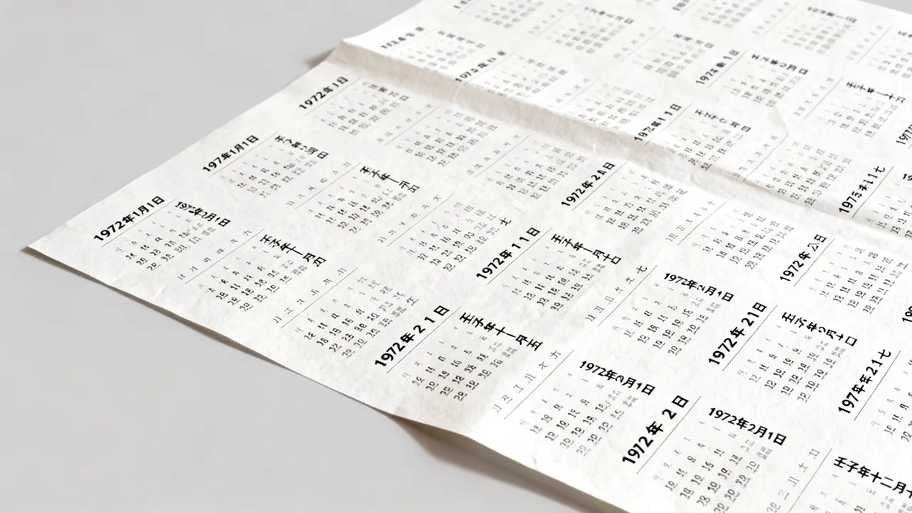 阴历1972年阴历表,1972年农历阳历对照表查询,全年日历? 阴历1972年阴历表,1972年农历阳历对照表查询,全年日历?