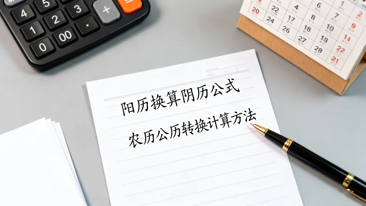 阳历换算阴历公式是什么,农历和公历转换计算方法详解 阳历换算阴历公式是什么,农历和公历转换计算方法详解
