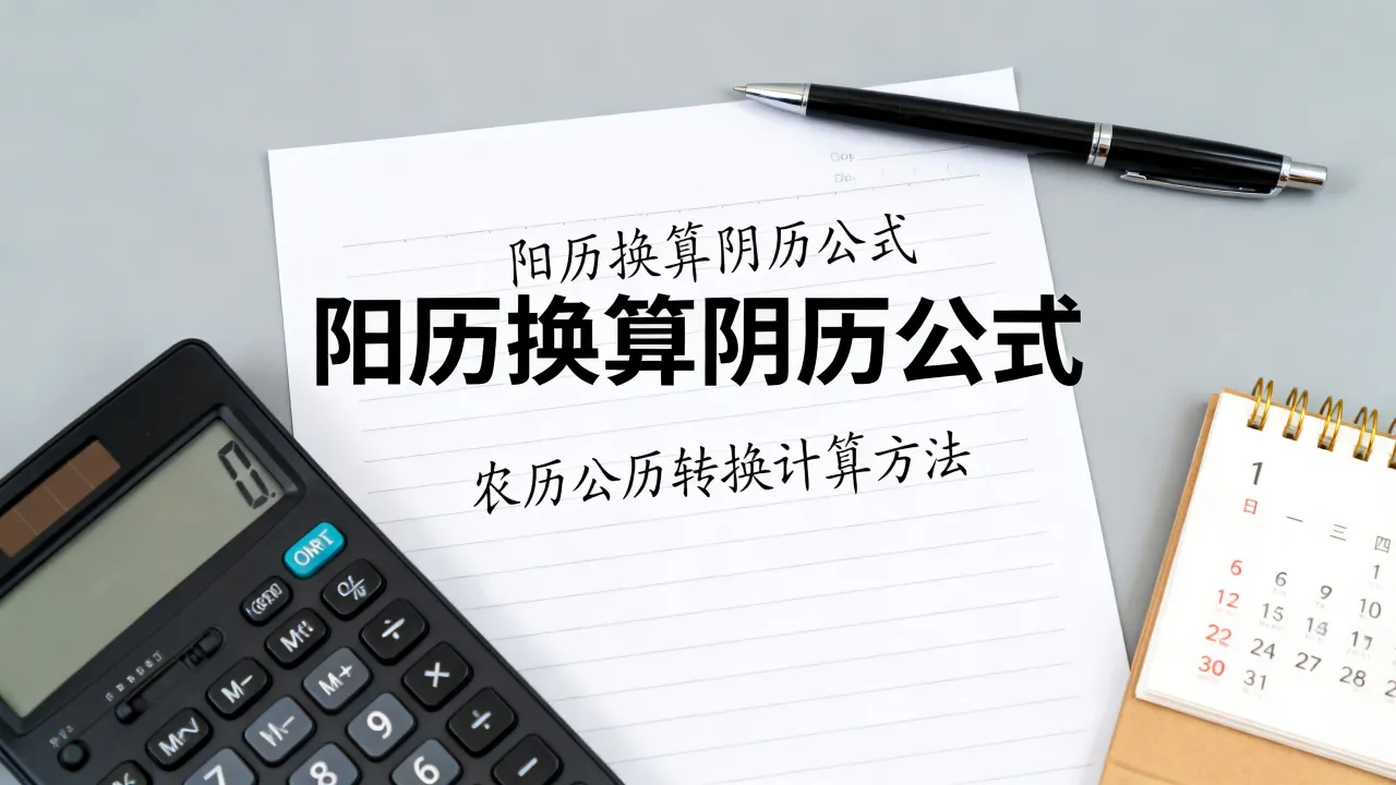 阳历换算阴历公式是什么,农历和公历转换计算方法详解 阳历换算阴历公式是什么,农历和公历转换计算方法详解