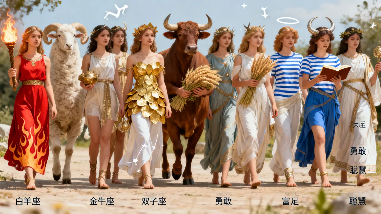 十二星座圣女分别是谁?十二星座圣女命运揭秘 十二星座圣女分别是谁?十二星座圣女命运揭秘