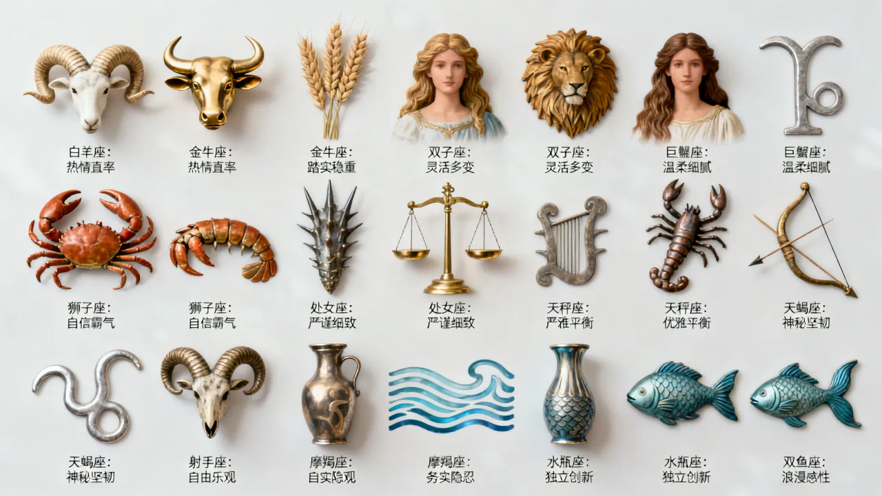 十二星座女下面是什么星座？十二星座女生性格特点有哪些