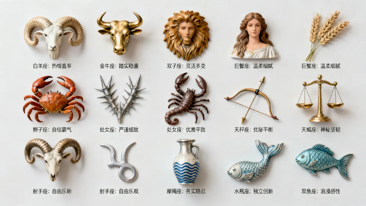 十二星座女下面是什么星座？十二星座女生性格特点有哪些