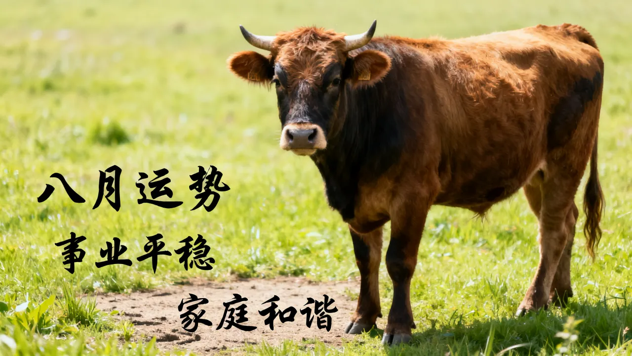 8月的牛命运如何,八月出生的属牛人一生运势怎么样? 8月的牛命运如何,八月出生的属牛人一生运势怎么样?