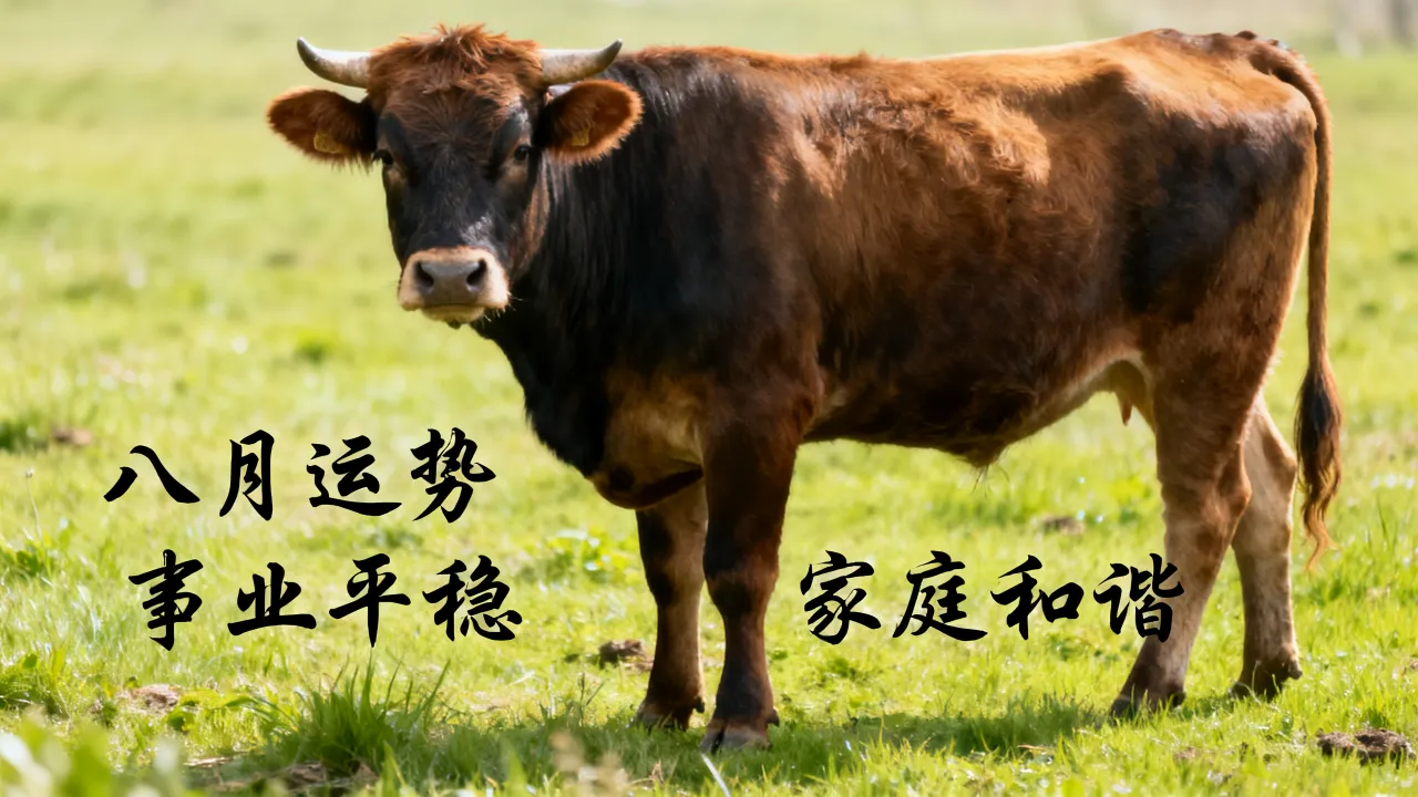8月的牛命运如何，八月出生的属牛人一生运势怎么样？