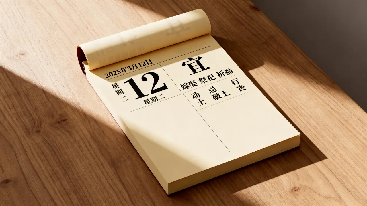 日历上的吉凶怎么看，黄历宜忌怎么看才准确