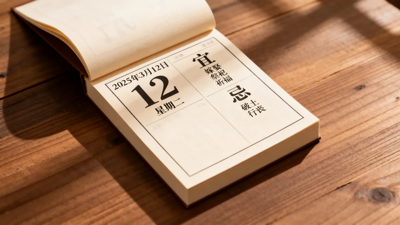 日历上的吉凶怎么看，黄历宜忌怎么看才准确