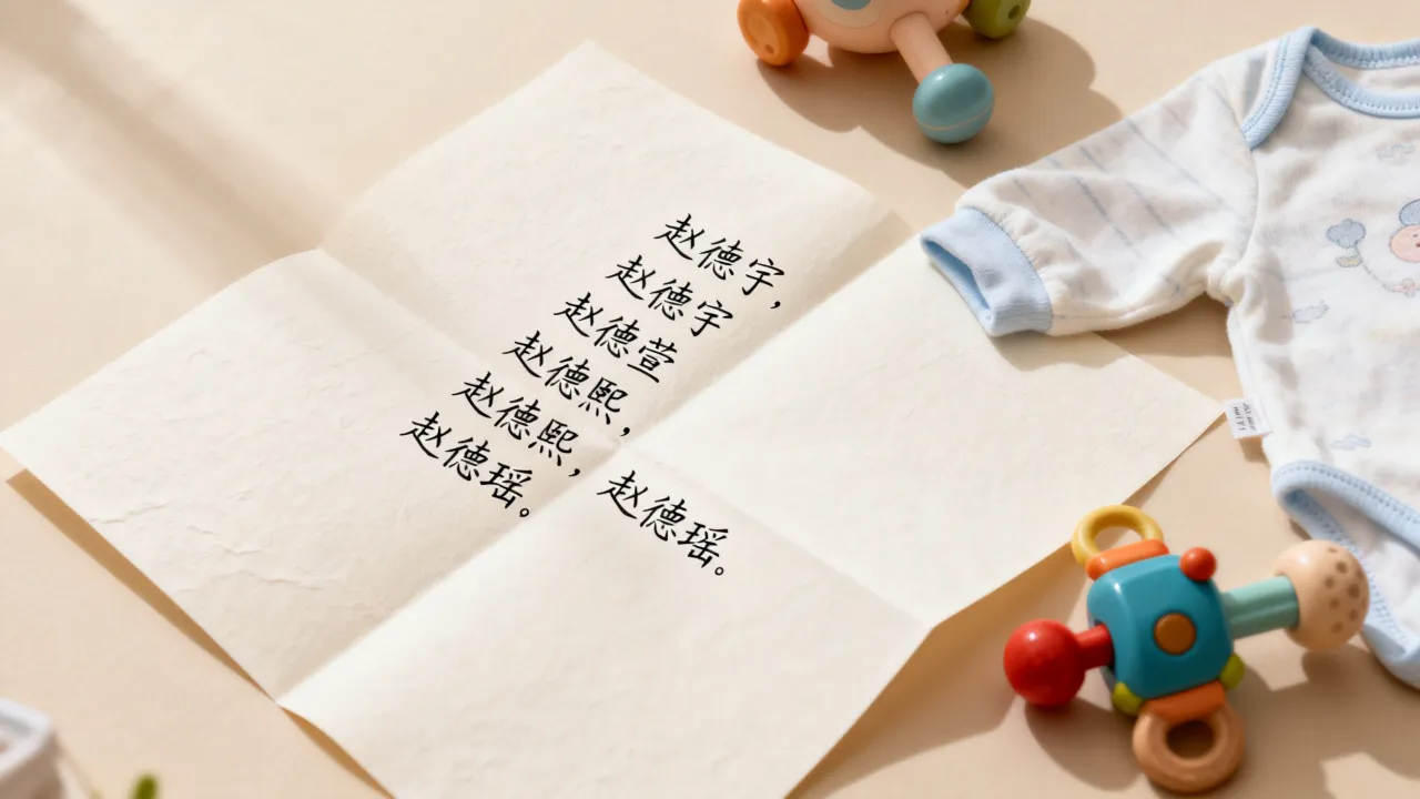 宝宝起名赵德什么好听?赵德后面加什么字好听 宝宝起名赵德什么好听?赵德后面加什么字好听