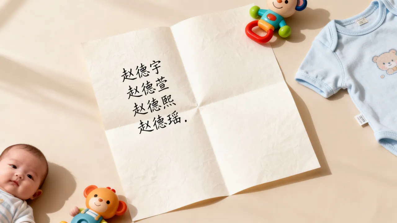 宝宝起名赵德什么好听?赵德后面加什么字好听 宝宝起名赵德什么好听?赵德后面加什么字好听